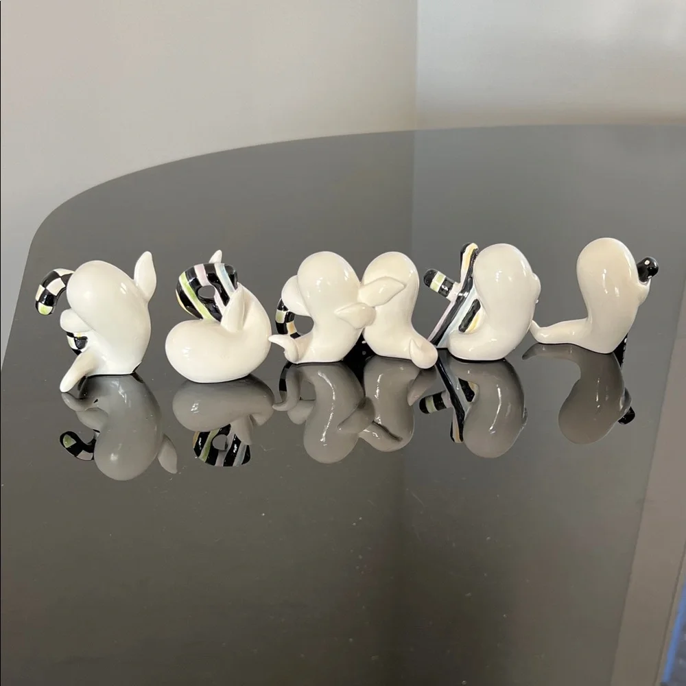 MacKenzie-Childs Boo Spooky Ghosts Set - Picture 8 of 13